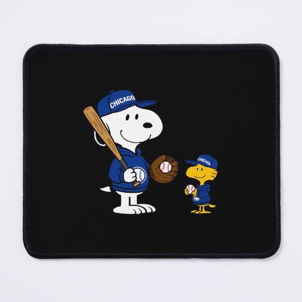 Item preview, Chicago Cubs Snoopy And Woodstock Baseball designed and sold by Godfrey Molwana.