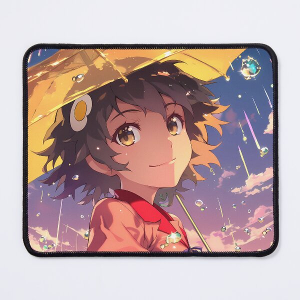 Item preview, Fierce Suruga Kanbaru Bakemonogatari Rain Impact Spirit Anime Force Japan designed and sold by Tokyonomad.