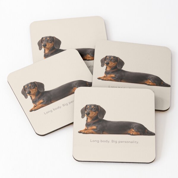 Item preview, Cozy Dachshund Art – Long Body Big Personality designed and sold by dogmomtees.