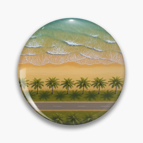 Item preview, Coastal Pulse: Coconut Road to the Sea designed and sold by seoulsarap.