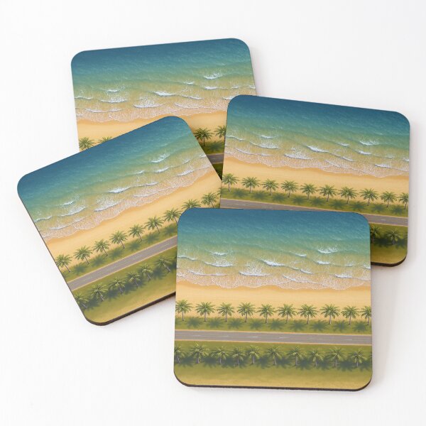 Item preview, Coastal Pulse: Coconut Road to the Sea designed and sold by seoulsarap.