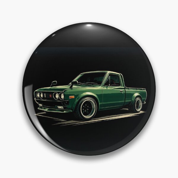 Item preview, Premium Vector Datsun 620 Pickup – Retro JDM Style designed and sold by HugMade by KhunK.