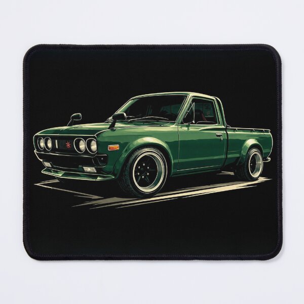Item preview, Premium Vector Datsun 620 Pickup – Retro JDM Style designed and sold by HugMade by KhunK.
