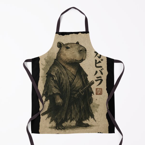 Item preview, Japanese Ink Samurai Capybara  designed and sold by the-art-1.