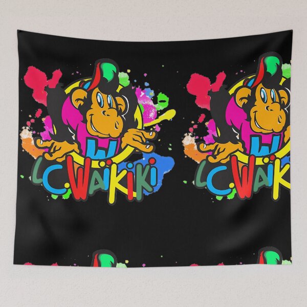Item preview, Colorful Waikiki Logo Essential T-Shirt designed and sold by Universal shop777.