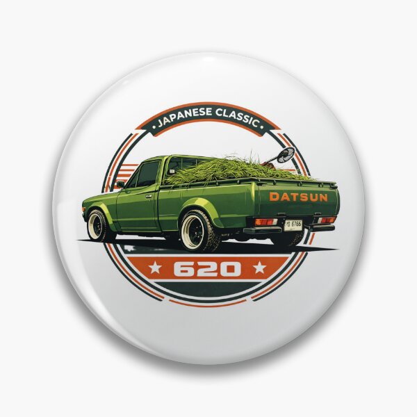 Item preview, Classic Datsun 620 Rear View – Japanese Farm Style designed and sold by HugMade by KhunK.
