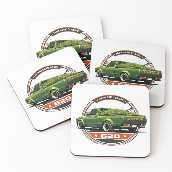 Item preview, Classic Datsun 620 Rear View – Japanese Farm Style designed and sold by HugMade by KhunK.