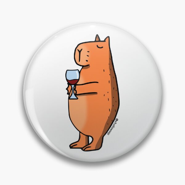 Item preview, Capybara - Wine designed and sold by Studio-Wasp.