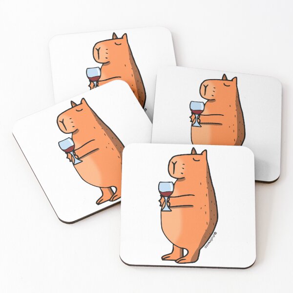 Item preview, Capybara - Wine designed and sold by Studio-Wasp.
