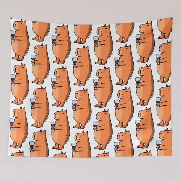 Item preview, Capybara - Wine designed and sold by Studio-Wasp.