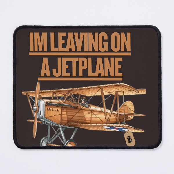 Item preview, Leaving on a jetplane designed and sold by LibrasArts.