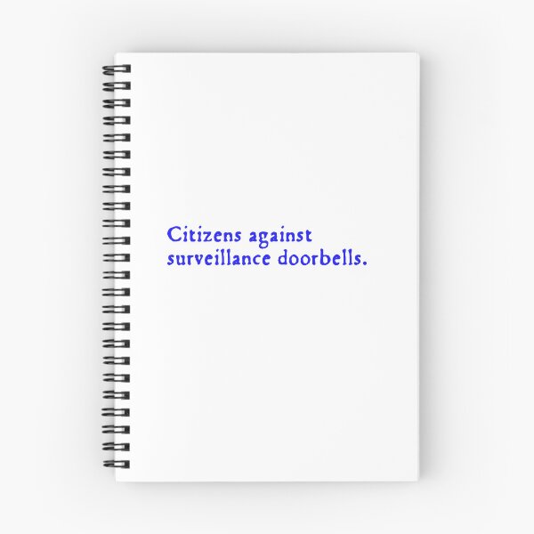 Item preview, Citizens against Surveillance Doorbells designed and sold by rhodeyart.
