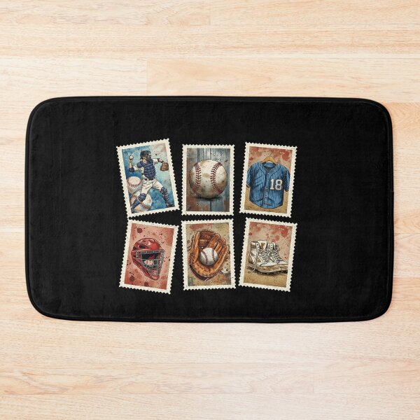 Item preview, Retro Baseball Stamp, Sport Lover designed and sold by vintagearttee.