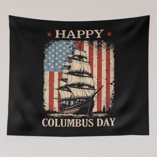 Item preview, Happy Columbus Day Design Christopher Columbus Italian  designed and sold by Arens ★★★★★.