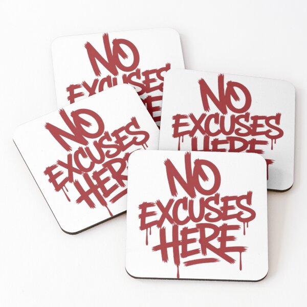 Item preview, No Excuses Here — Discipline Over Comfort, Every Time designed and sold by NewUSShop.
