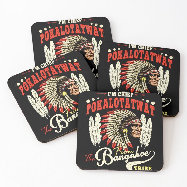 Item preview, I'M Chief Pokalotatwat From The Tribe Indigenous Native designed and sold by Arens ★★★★★.