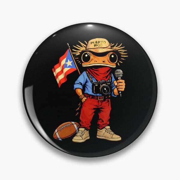 Item preview, Puerto Rico Coqui Frog Street Music Football Boricua designed and sold by Arens ★★★★★.