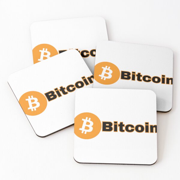 Artikelvorschau, Bitcoin-Logo – Minimalistisches Kryptowährungssymbol entworfen und verkauft von Art Loom.