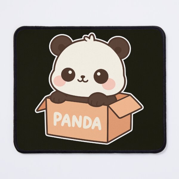 Item preview, Kawaii Panda in Box designed and sold by Kawaii-SweetArt.
