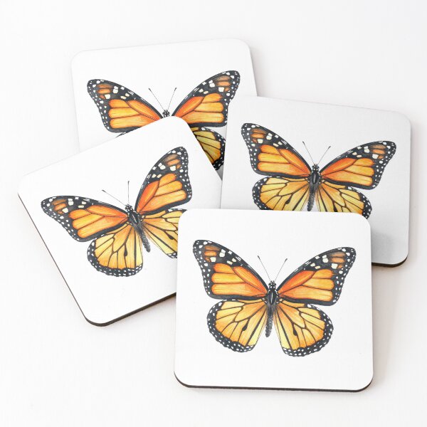 Item preview, Orange Butterfly Aesthetic Illustration designed and sold by SoftCo.