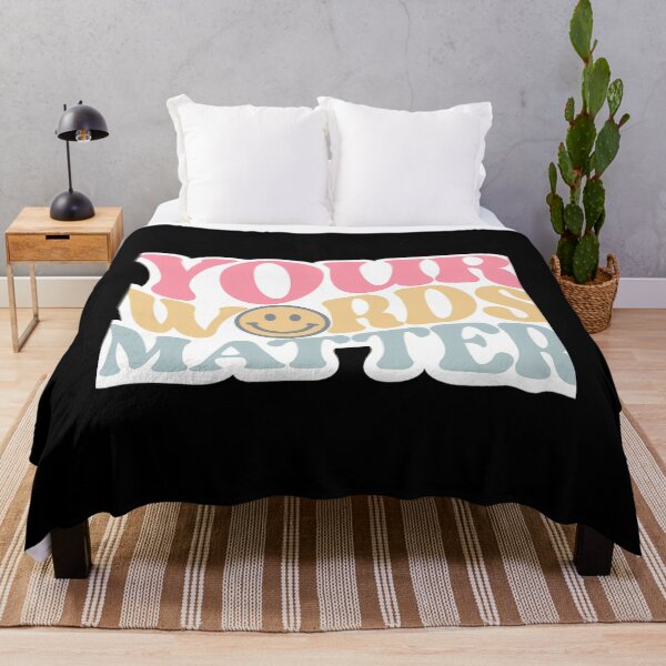 Item preview, Your Words Matter Quote designed and sold by fgaxsohqmvs18.