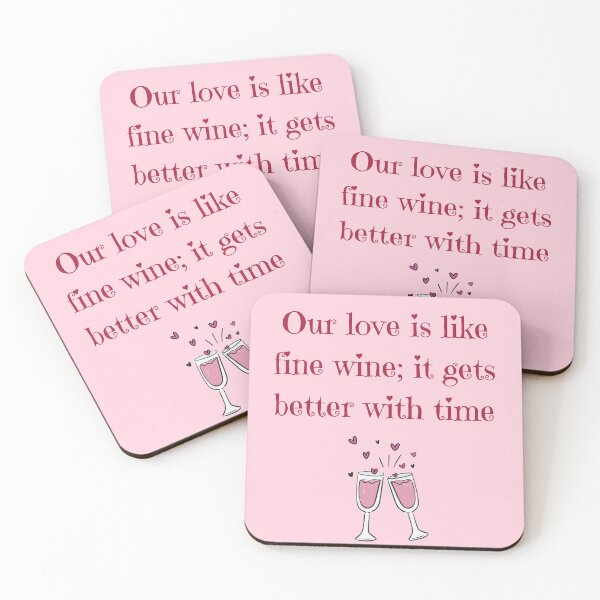 Item preview, Our love is like fine wine; it gets better with time  designed and sold by a4Lemons.