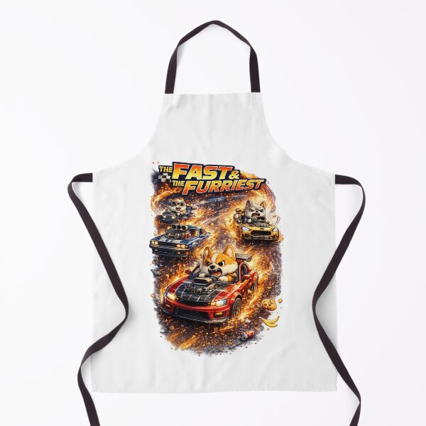 Item preview, The Fast & The Furriest – Cute Dogs Street Racing Parody Art designed and sold by StrayaDesign.