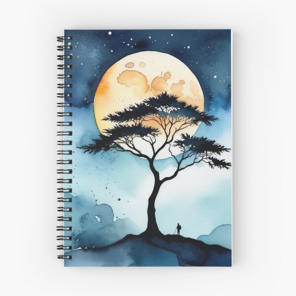 Item preview, Acacia in the moonlight designed and sold by Kraftbaum.