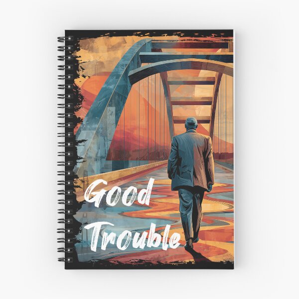 Item preview, John Lewis Good Trouble Selma Bridge Crossing designed and sold by Boddicca.