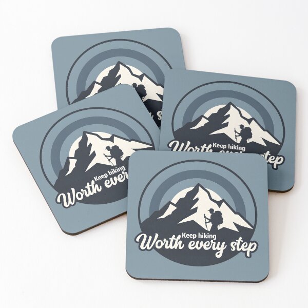 Item preview, Worth Every Step Hiking designed and sold by Ink Magic.