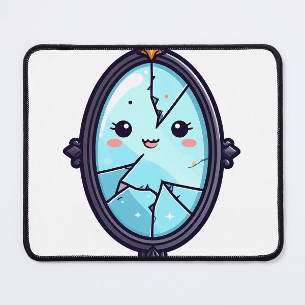 Item preview, Cute Kawaii Broken Mirror designed and sold by Aitne.