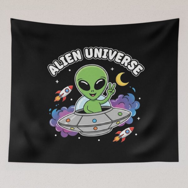 Item preview, RESIDENT ALIEN  designed and sold by ALL ART .
