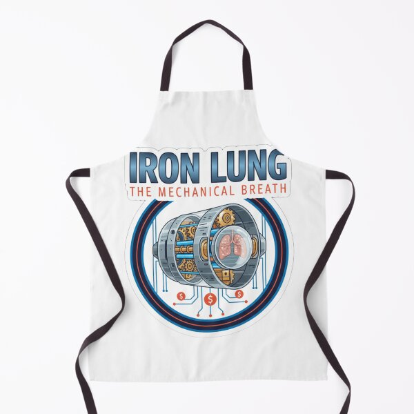 Item preview, Iron Lung Mechanical Breath Sticker - Vintage Medical Tech Art designed and sold by Fatomfatom.