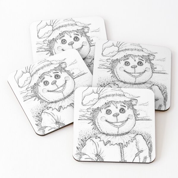 Item preview, The Field Hand: Stippled Scarecrow designed and sold by wbhny.