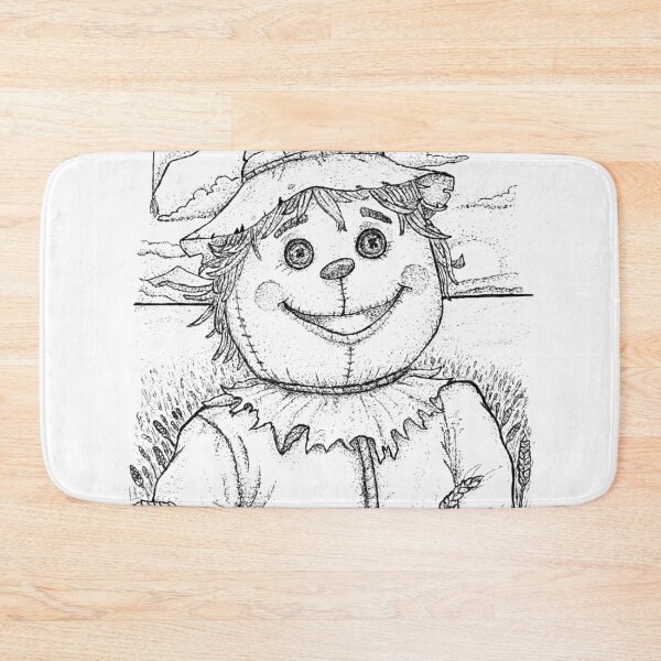 Item preview, The Field Hand: Stippled Scarecrow designed and sold by wbhny.