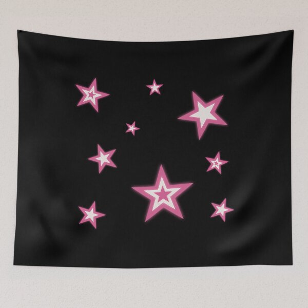 Item preview, Pink Y2K Stars Pattern designed and sold by fgaxsohqmvs18.