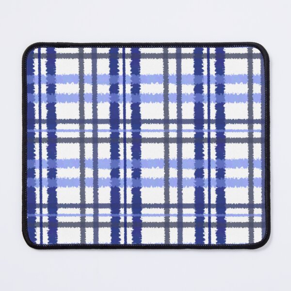 Aperçu de l'œuvre Carreaux blancs, bleus et gris créée et vendue par DesignsbyPheby.