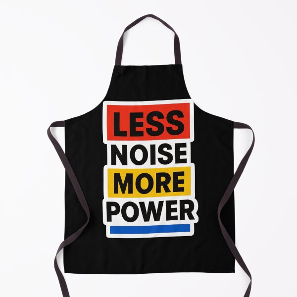 Item preview, Less Noise More Power - Minimalist Bauhaus Streetwear designed and sold by Urban-InkStudio.