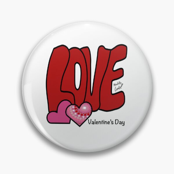 Item preview, Red Love with Hearts designed and sold by MarbellyCreates.