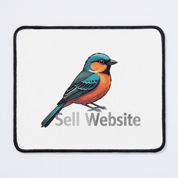 Item preview, ​Sell Website Bird Sticker - Digital Nomad Freedom Art designed and sold by Fatomfatom.