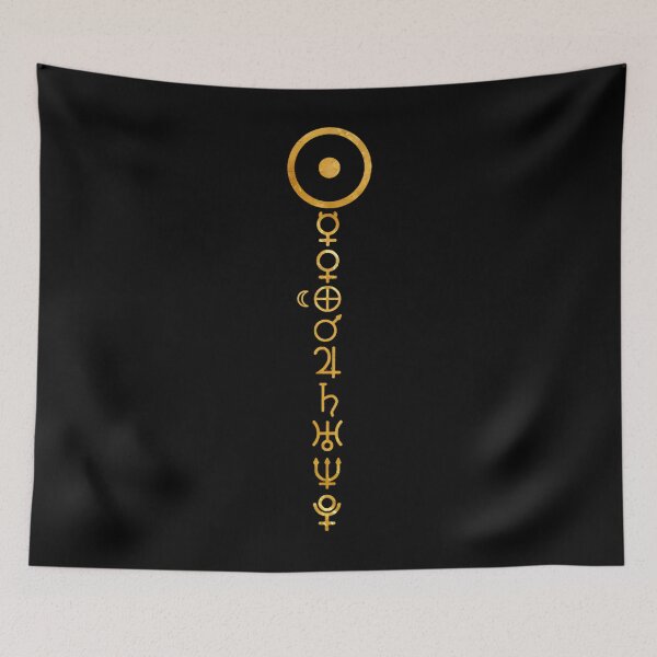 Item preview, Moon Pluto Planet Symbols designed and sold by fgaxsohqmvs18.