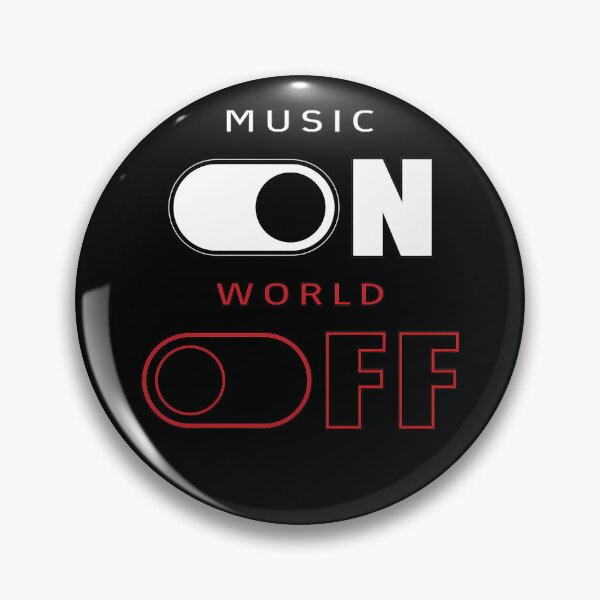 Item preview, Music On - World Off! designed and sold by PhillipaQuiron.