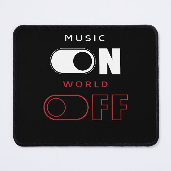 Item preview, Music On - World Off! designed and sold by PhillipaQuiron.