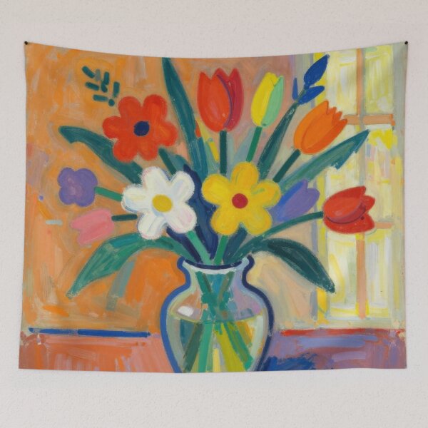 Artikelvorschau, Blumenvase entworfen und verkauft von AJSRPrints.