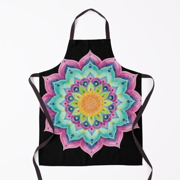 Item preview, Colorful Watercolor Mandala – Pastel Floral Zen Art for Meditation, Yoga & Home Decor designed and sold by Dominik1994.