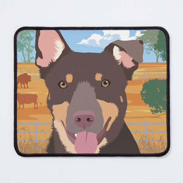 Item preview, Kelpie Dog Australian Farm Selfie designed and sold by blueidesign.