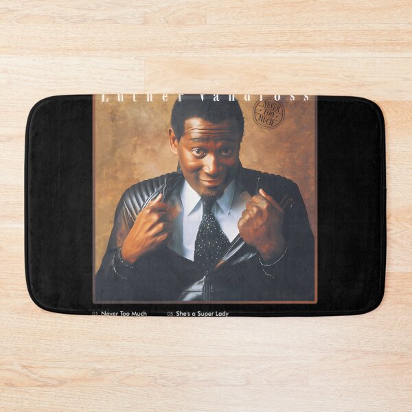Item preview, Luther Vandross Never Too Much Tracklist Album  designed and sold by CRYTIVOART.