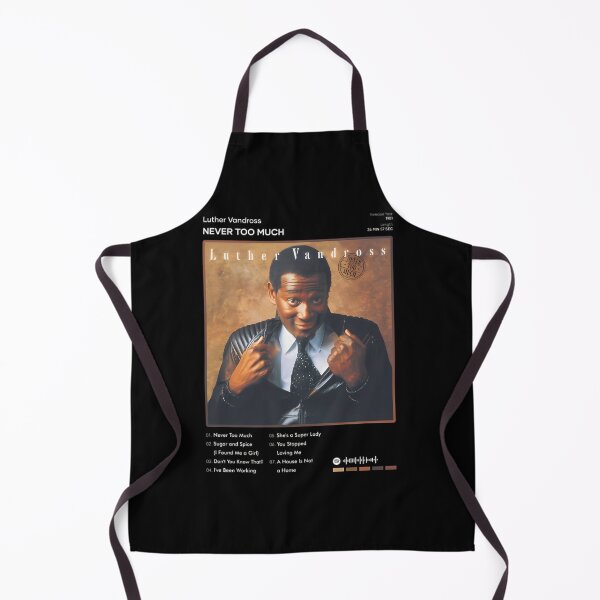 Item preview, Luther Vandross Never Too Much Tracklist Album  designed and sold by CRYTIVOART.