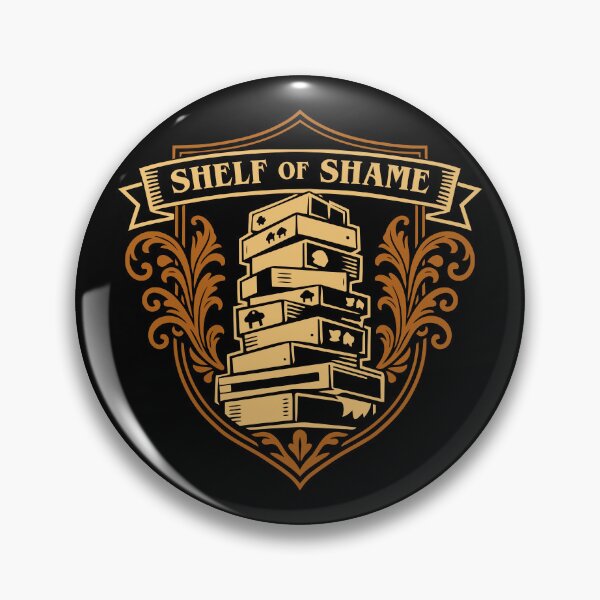 Item preview, Board Games Shelf of Shame designed and sold by pixeptional.