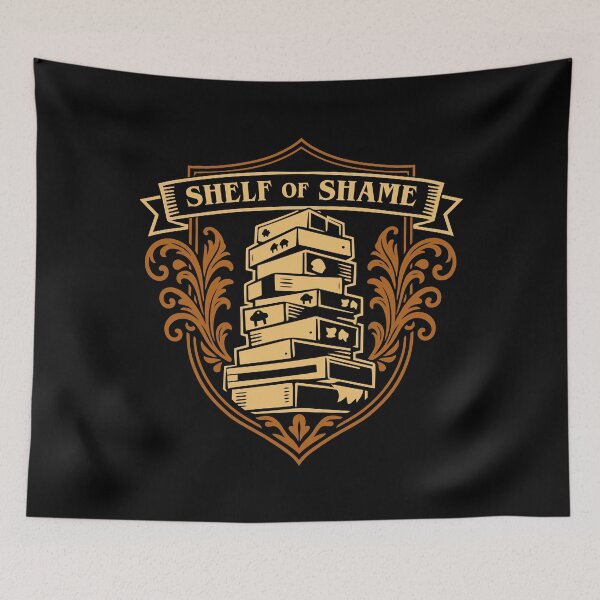 Item preview, Board Games Shelf of Shame designed and sold by pixeptional.